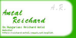 antal reichard business card